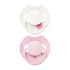 Lovi, Prime, smoczek silikonowy, dynamiczny, Rose Cream, 0-6 m, 2 szt.
