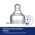 Lovi, smoczek dynamiczny, kaszka, 6m+, 2 szt.