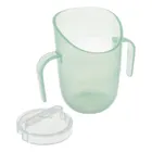 Lovi, zestaw: Genius, kubek, pistachio + Trends, butelka, zielona, 250 ml