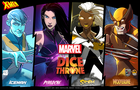 Lucky Duck Games, Marvel X-Men, Dice Throne:Iceman, Psylocke, Storm, Wolverine, gra strategiczna