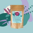 LullaLove, sól wspierająca z olejkami eterycznymi, tymianek i paczula, 250 g