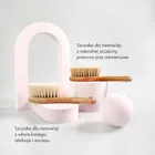 Lullalove, zestaw szczotek dla niemowląt na ciemieniuchę, naturalne włosie