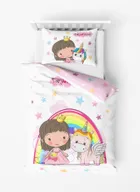 LuLuLand, Wróżka i Jednorożec, 2-częściowy komplet pościeli, 140-200 cm