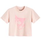 Luźna koszulka o krótszym kroju Kuromi NOWEAR