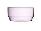 Lyngby Glas, Torino, miski, różowe, 12 cm, 2 szt.