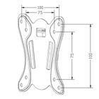 Maclean, Max Vesa, uchwyt do telewizora, 100-100 mm, 13-27", 25 kg, MC-715A