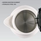 Maestro, czajnik elektryczny, biały, 1,7l, 2000W, MR-041