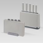 Maestro, zestaw noży i desek na podstawce, szary, MR-1412