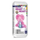 Magna-tiles, Travel microMAGS Heart to Heart, klocki magnetyczne, 26 elementów