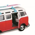 Maisto, Volkswagen Samba, model, z deską surfingową