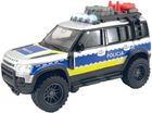 Majorette, Grand Series, Land Rover, policja, pojazd interaktywny, 12,5 cm