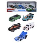 Majorette, Porsche, modele pojazdów, resoraki, 1:64, 5 szt.