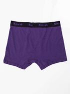 Majtki bokserki męskie, fioletowe, Berrak