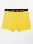 Majtki bokserki męskie, żółte, Berrak