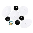 Makedo, Deco-Props, zestaw kreatywnych kształtów dekoracyjnych, Googlies, 21 elementów