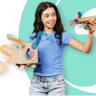 Makedo, Deco-Props, zestaw kreatywnych kształtów dekoracyjnych, Twisties, 18 elementów