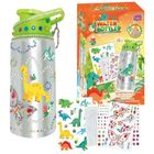 Maksik, butelka do samodzielnego ozdobienia, dinozaur