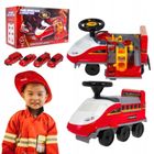 Maksik, jeździk interaktywny, straż pożarna, rozkładany tor samochodowy
