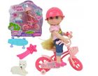 Maksik, lalka na rowerze