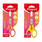 Maped, Neon Soft, nożyczki szkolne, 13 cm, 1 szt.
