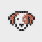 Marioinex, Micro Waffle, Piesek, klocki konstrukcyjne, 111 elementów