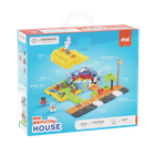 Marioinex, Mini Waffle, City, Dom, klocki konstrukcyjne, 148 elementów