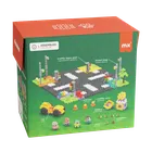 Marioinex, Mini Waffle, City, Ulica, klocki konstrukcyjne, 280 elementów