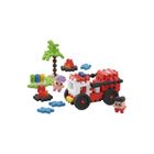 Marioinex, Mini Waffle, City, Wóz strażacki, klocki konstrukcyjne, 80 elementów