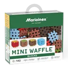 Marioinex, Mini Waffle, Green Blocks, klocki konstrukcyjne, 142 elementy
