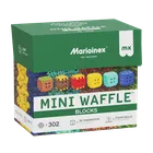 Marioinex, Mini Waffle, Green Blocks, klocki konstrukcyjne, 302 elementy
