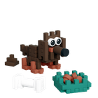 Marioinex, Mini Waffle, Pocket Pets Puppies, Jamnik, klocki konstrukcyjne, 43 elementów