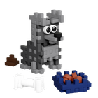 Marioinex, Mini Waffle, Pocket Pets Puppies, Sznaucer, klocki konstrukcyjne, 49 elementów