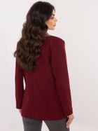 Marynarka damska, bordowa, Italy Moda
