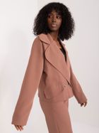 Marynarka damska, brązowa, Lakerta