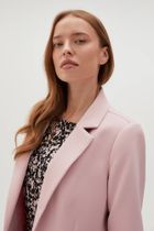 Marynarka damska, różowa, Moodo