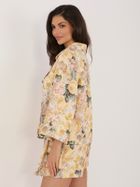 Marynarka damska, żółta, Italy Moda