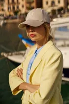 Marynarka damska, żółta, Moodo