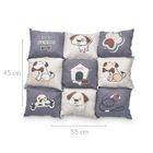 Mascow, legowisko dla psa, antypoślizgowy spód, 55-45 cm