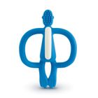 Matchstick Monkey, gryzak masujący ze szczoteczką, blue