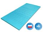 Materace z Gór, Top Blue, materac chłodzący, nawierzchniowy, piankowy, 90-190-3 cm