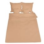 Matex, Gold Line, pościel satynowa, jednobarwna z wypustką, 140-200 cm