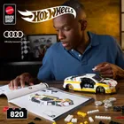 Mattel Brick Shop, Hot Wheels, '15 Audi R8 LMS, klocki, 820 elementów