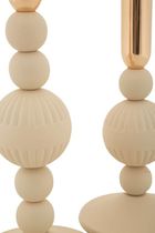 Mauro Ferretti, Aster, zestaw świeczników, kremowy