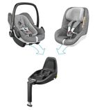 Maxi-Cosi, 2Way Pearl, siedzisko fotelika samochodowego, 9-18 kg, Concrete Grey