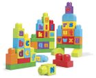 Mega Bloks, First Builders, Ćwiczymy ABC!, klocki, 40 elementów