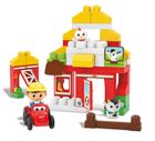 Mega Bloks, Fisher-Price, Farma przyjaciół, klocki, 43 elementy