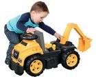 Mega Bloks, Koparka CAT, jeździk z klockami, 11 elementów