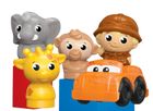 Mega Bloks, Safari, duże pudełko, klocki, 95 elementów