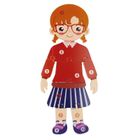 Mega Creative, Dziewczynka, układanka drewniana