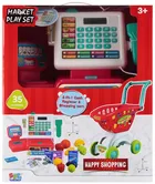 Mega Creative, kasa sklepowa z wózkiem i akcesoriami, supermarket